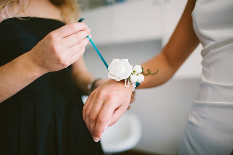 DIY wedding detail